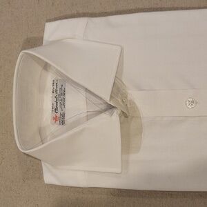 Turnbull & Asser Double Cuff White Shirt